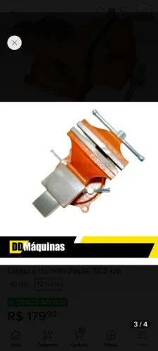 Torno de bancada 6 polegadas 
