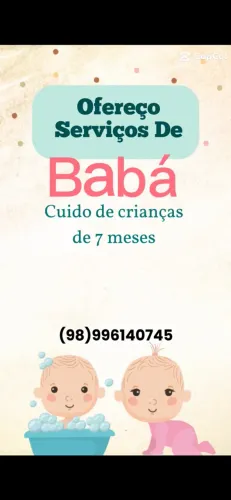 Estou contratado babá