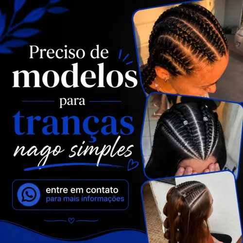 Modelos para tranças 