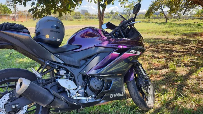 R3 yamaha ABS relação e pneus novos