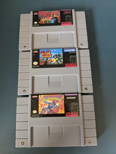 Super combo jogos Snes repro placas novas 