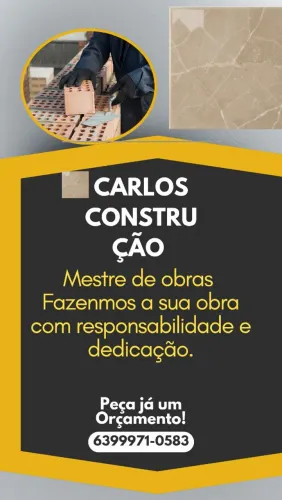 Pronto pra fazer a sua obra.