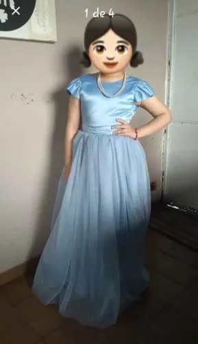 Vestido infantil de festa tam. 14
