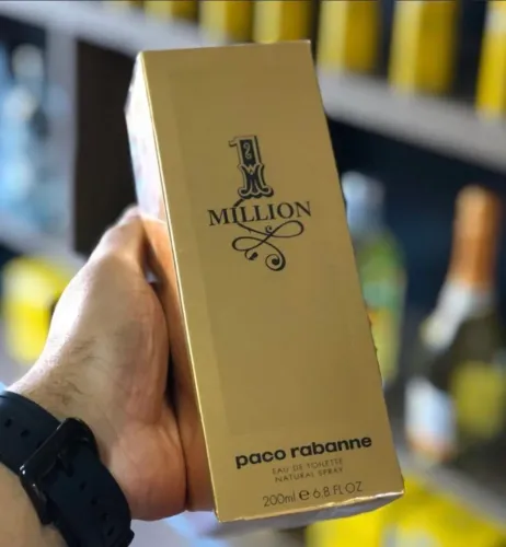 Perfume 1 Million toilette 200 ml valor 690 reais