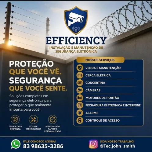 INSTALAÇÃO E MANUTENÇÃO DE MOTORES DE PORTÃO, CÂMERAS, CERCA ELÉTRICA, FECHADURAS