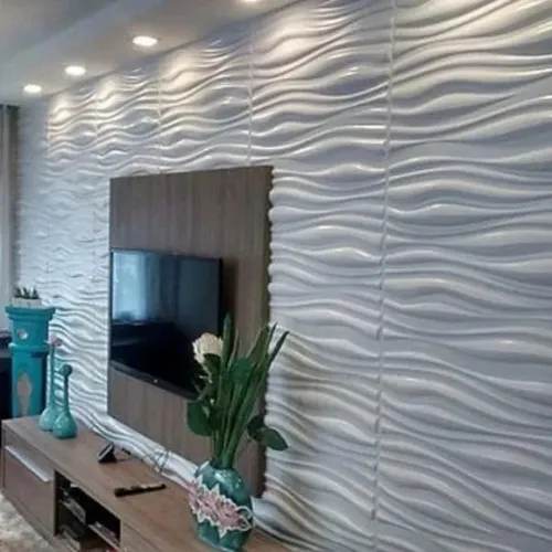 Placas de Gesso 3D Ondas