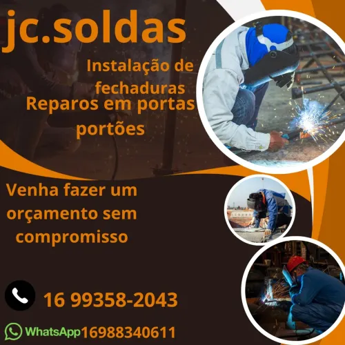 Pintura e solda