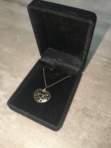 Colar Feminino Prata 925 Coração Delicado