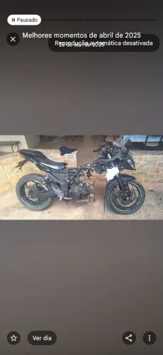 Ninja300 motor travado