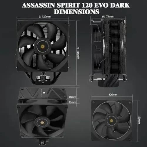 Air Cooler Thermalright Assassin Spirit EVO 120mm