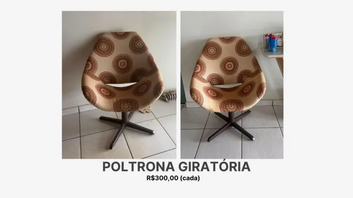 Poltronas Giratória