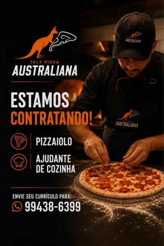 Contrato Pizzaiolo com experiência