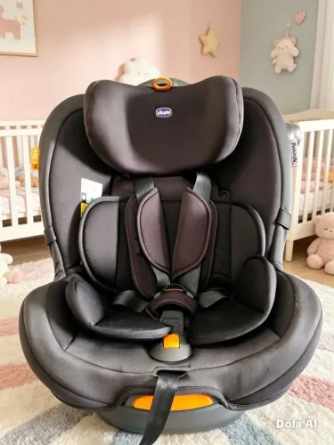 Cadeirinha para carro Chicco  de 0 até 18kg Reclinável Higienizada Isofix Gira  360