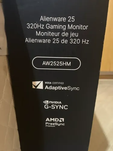 Monitor Alienware 2525HM 320Hz