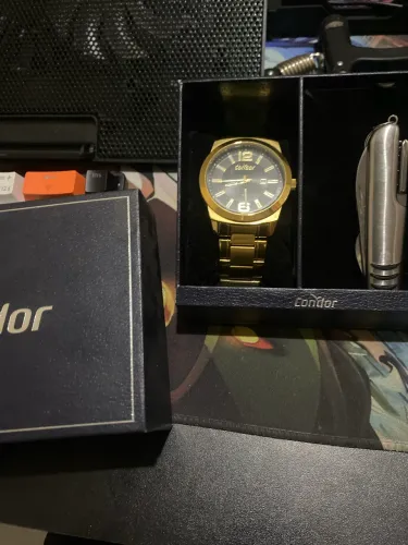 Relógio condor banhado