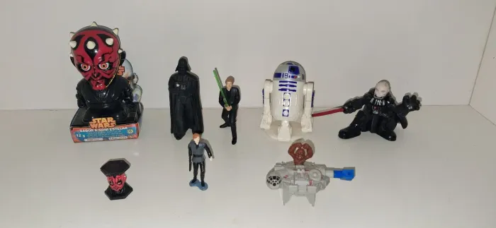 Lote bonecos star wars
