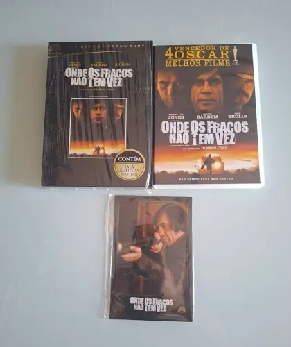 Dvd onde os fracos nao tem vez (edição especial com Imã exclusivo de geladeira)