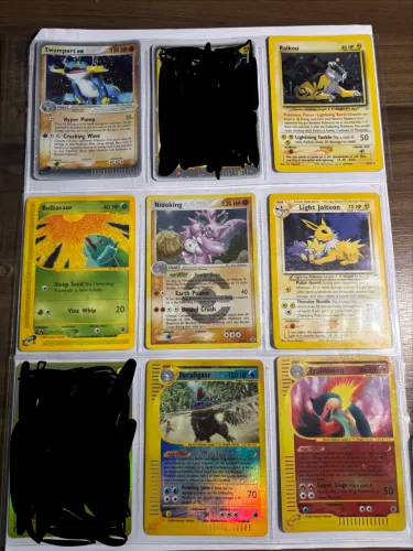 (Exclusivo) coleção 45 cartas pokemon