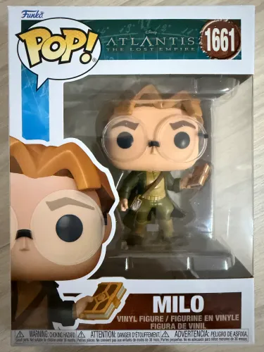 Funko Pop Atlantis the Lost Empire Milo 1661