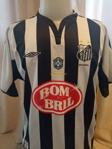 Camisa Oficial Santos FC 2003 - Uniforme 2 (Away) Umbro #10