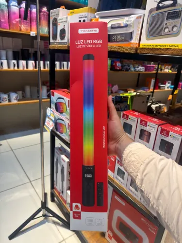 Bastão de Luz LED RGB Tomate (Modelo MLG-087)