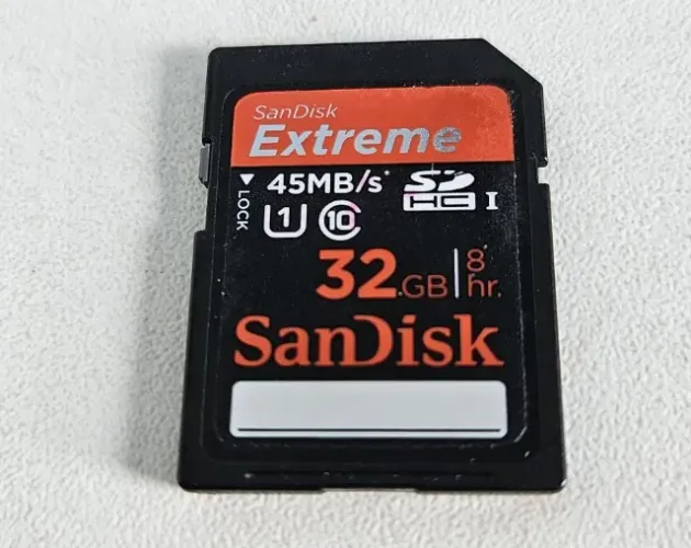 Cartão de memória SDHC SANDISK 32 Gb 45 mb/s Classe 10