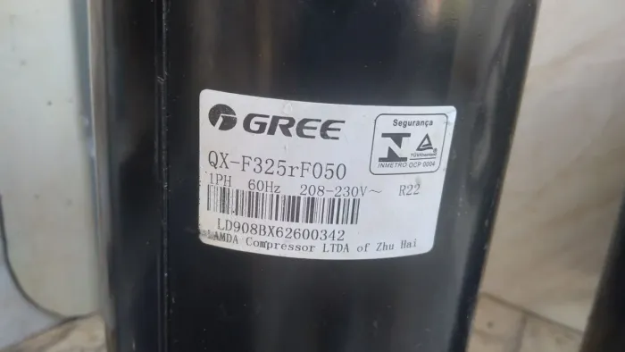 Peças de Splits:LG( compressor,conjunto de placa condesadora,GREE. (compressor 24.000 Btus