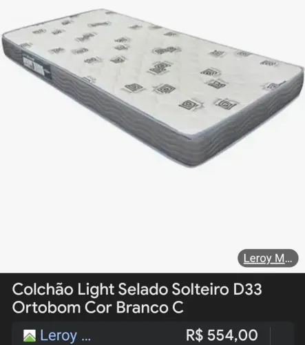 Colchão de solteiro 