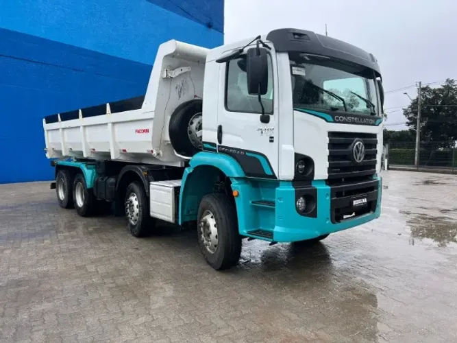 Caminhão Volkswagen 31.320 8x4 Ano 2025 Basculante Vw 31320 Caçamba