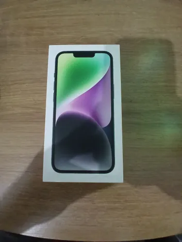 Caixa iPhone 14 Meia Noite 128GB