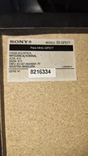 Caixa de som SS-GPX77