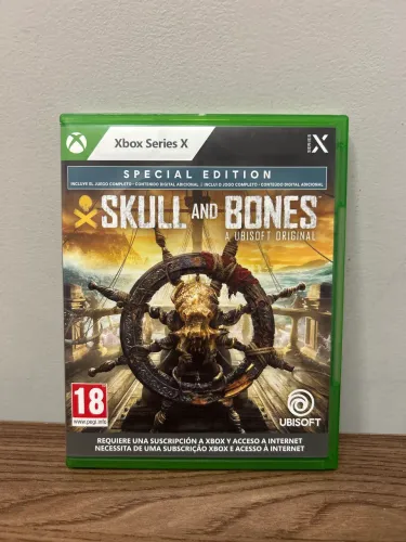 Jogo Xbox Séries X Skull And Bones Ótimo estado
