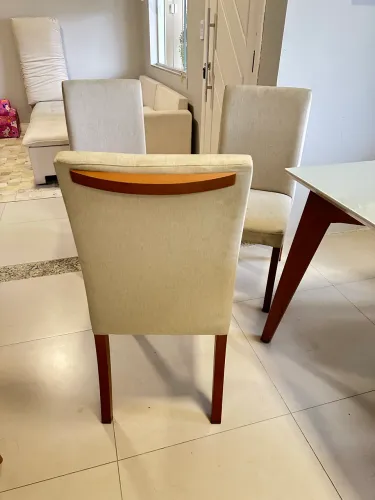 Conjunto de 6 cadeiras 