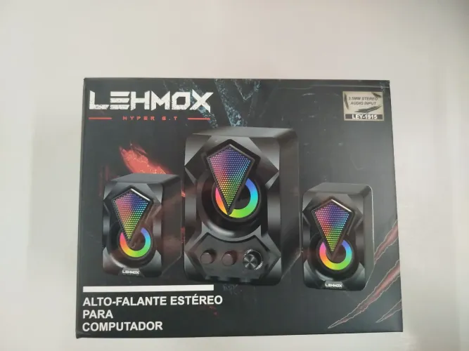 ALTO FALANTE ESTÉREO GAMER PARA COMPUTADOR