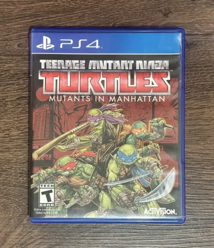 Jogo Ninja Turtles - Mutants in Manhattan - PS4