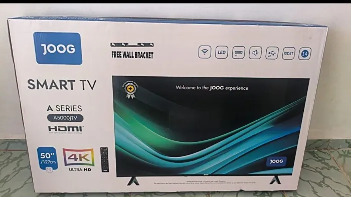 TV 50 POLEGADAS JOOG NA CAIXA LACRADA