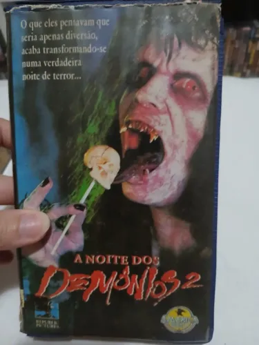 Vhs noite dos demonios 2 terror raro