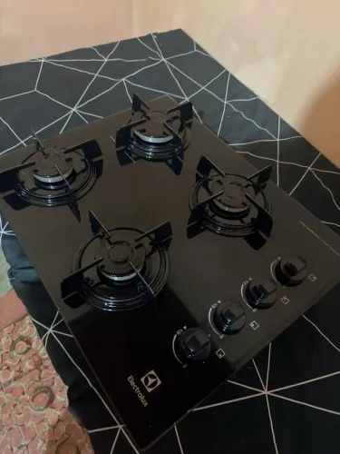 Cooktop Electrolux 4 Bocas KE4GP - Vidro Temperado - Acendimento Automático