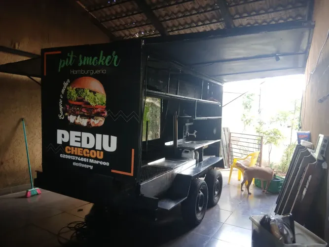 Carretinha de lanche 