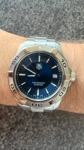 Tag Heuer Aquaracer | 39 mm | blue dial