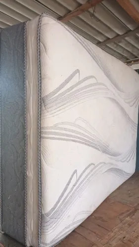 Cama box casal D45 EUROSONO ( Entrego hoje) 330 reais