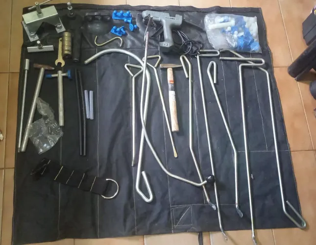 Kit ferramentas completo de ouro (funilaria)
