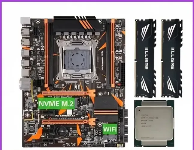 Kit xeon 2678 ou 2620 x99 ddr4 + 16gb ram (2x8 - 2666hz)