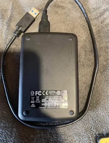 HD Externo Toshiba 500GB Portátil USB 3.0 / 2.0 Novo/Semi-novo