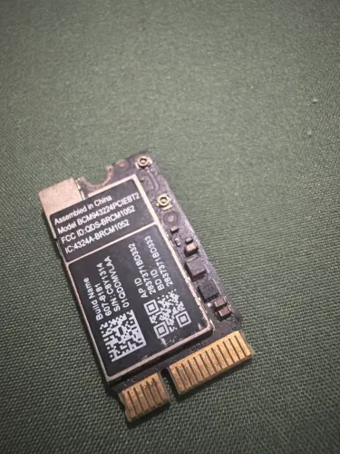 Placa Wi?Fi Bluetooth MacBook Air BCM943224PCIEBT2 607-8181