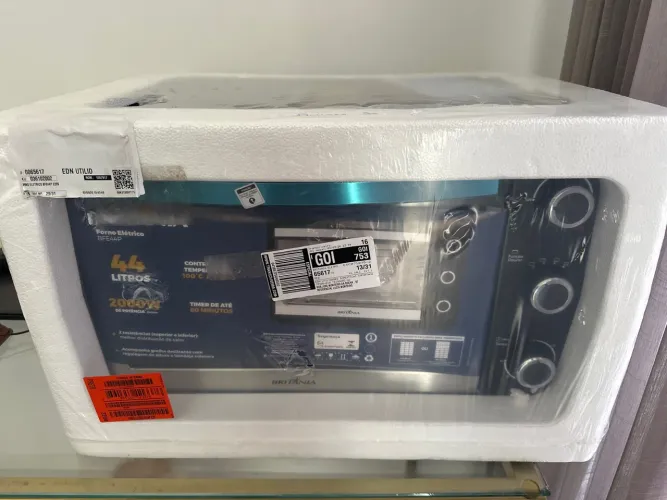 Forno Elétrico Britânia 44L 2.000W