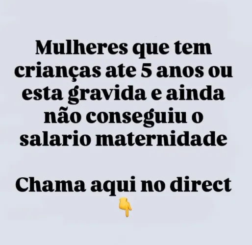 Salario maternidade