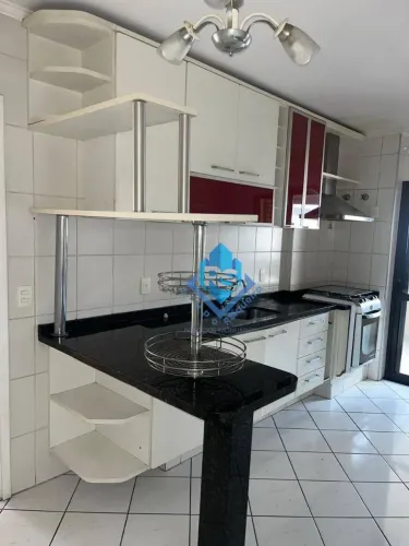 Apartamento com 3 dormitórios para alugar, 144 m² - Centro - Santo André/SP