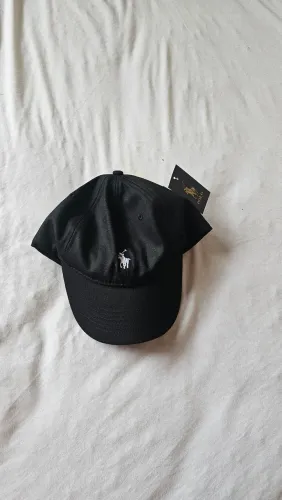 Boné ralph lauren preto