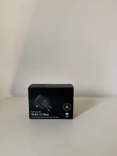 Carregador turbo 50w Duo
